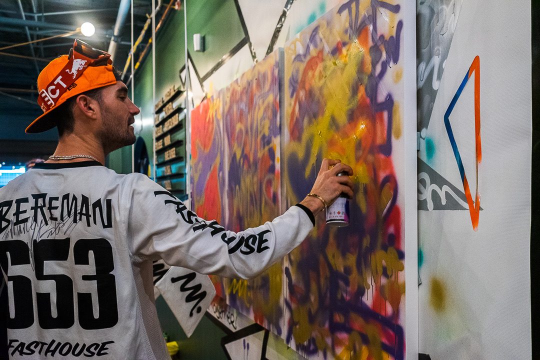 Creating Art Together's founder joining the action